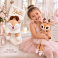 Load image into Gallery viewer, Ninina Ballerina the Reindeer, Dance Recital Gift Plush Toy for Ballerinas