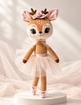 Load image into Gallery viewer, Ninina Ballerina the Reindeer, Dance Recital Gift Plush Toy for Ballerinas