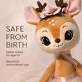 Load image into Gallery viewer, Ninina Ballerina the Reindeer, Dance Recital Gift Plush Toy for Ballerinas