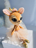 Load image into Gallery viewer, Nina Ballerina the Reindeer, Dance Recital Gift Plush Toy for Ballerinas