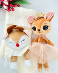 Load image into Gallery viewer, Nina Ballerina the Reindeer, Dance Recital Gift Plush Toy for Ballerinas