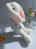 Load image into Gallery viewer, White rabbit soft toy gift