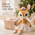 Load image into Gallery viewer, Ninina Ballerina the Reindeer, Dance Recital Gift Plush Toy for Ballerinas