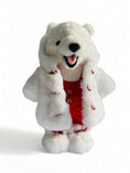 Load image into Gallery viewer, soft polar bear stuffed animal