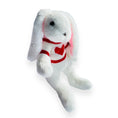 Load image into Gallery viewer, Bunny plush with red sweater