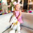 Load image into Gallery viewer, Yellow sweater bunny toy