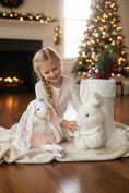 Load image into Gallery viewer, Christmas Stockings with 3D Plush Animal Characters (Red or White - BB Bunny Stocking) | EliEla Toys
