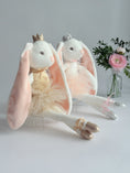 Load image into Gallery viewer, Ballerina Bunny Veronique (Gold or Pink Dress)