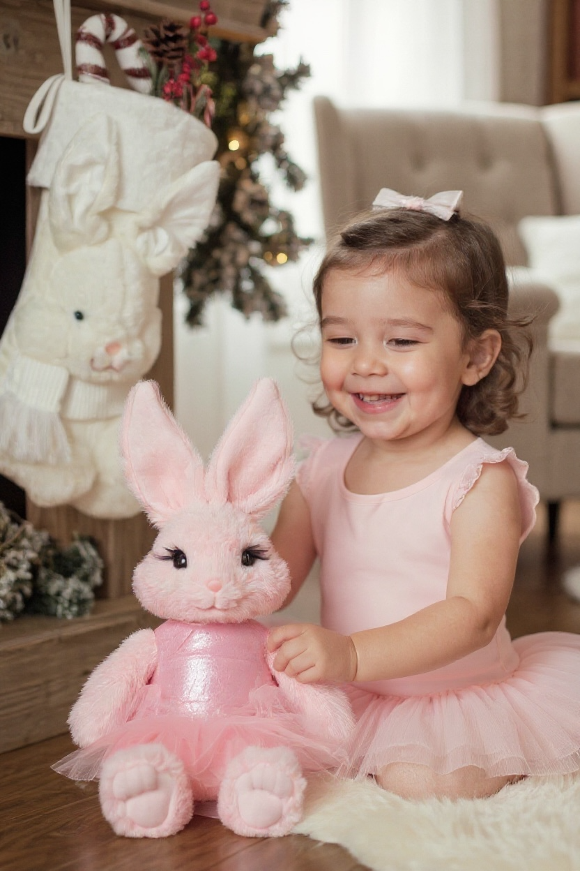 BB Bunny Ballerina in pink tutu, with long, tall ears